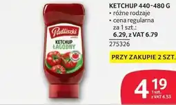 Selgros Ketchup 440-480 g Pudliszki oferta