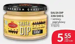 Selgros Salsa Dip 220/240 g serowy, paprykowy oferta