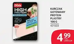Selgros Kurczak gotowany protein plastry oferta