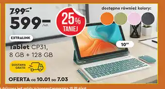 Tablet CP31, 8 GB + 128 GB