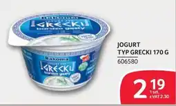 Selgros Jogurt typu grecki oferta