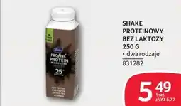 Selgros Shake proteinowy bez laktozy oferta