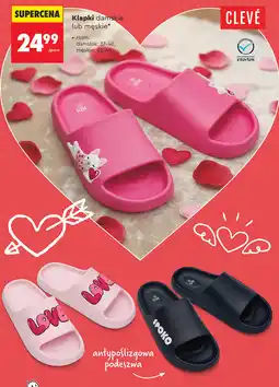 Biedronka Klapki damskie lub męskie CLEVE oferta
