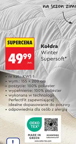 Biedronka Kołdra Winter Supersoft oferta