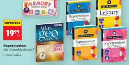 Biedronka Repetytorium dla ósmoklasistów różne rodzaje oferta