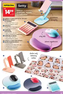 Biedronka Składany uchwyt na smartfon, podkładka, myszka lub kalkulator oferta