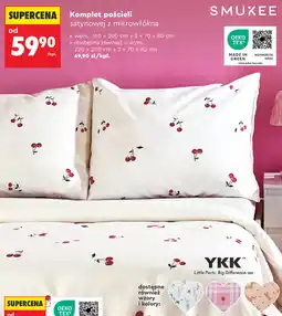 Biedronka Komplet pościeli satynowej z mikrowłókna oferta