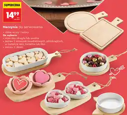 Biedronka Naczynia do serwowania (różne wzory i kolory, różne zestawy, deski, miseczki) oferta