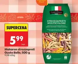 Biedronka Makaron strozzapreti Gusto Bello, 500 g oferta