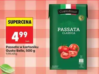 Biedronka Passata w kartoniku Gusto Bello, 500 g oferta