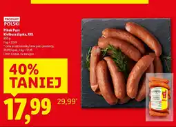Lidl Kiełbasa śląska, XXL oferta