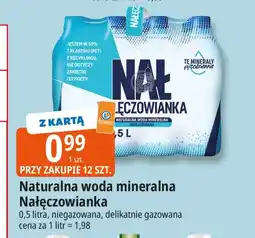 E.Leclerc Woda mineralna Nałęczowianka oferta