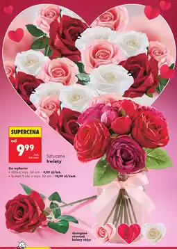 Biedronka Bukiet kwiatów sztucznych oferta