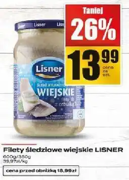 Supeco Filety śledziowe Filety śledziowe wiejskie LISNER oferta