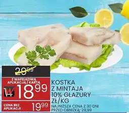 Wafelek Kostka z mintaja 10% glazury oferta