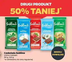 Netto Czekolada Sublime oferta