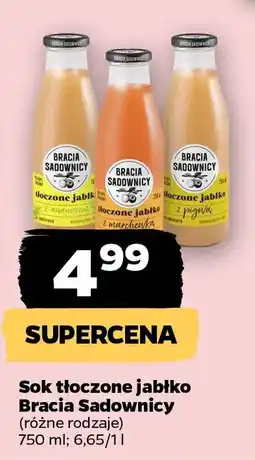 Netto Sok tłoczone jabłko Bracia Sadownicy oferta