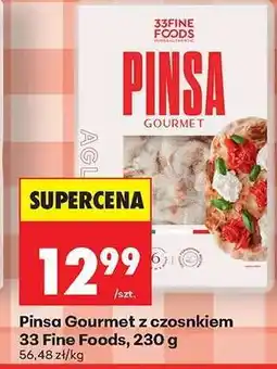 Biedronka Pinsa Gourmet z czosnkiem oferta