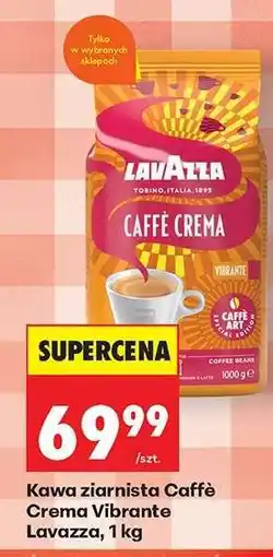 Biedronka Kawa ziarnista Caffe Crema Vibrante Lavazza, 1 kg oferta