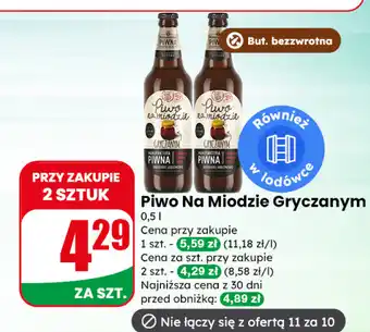 Dino Piwo Na Miodzie Gryczanym oferta