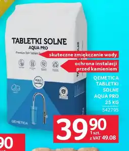 Selgros Qemetica Tabletki solne Aqua Pro oferta