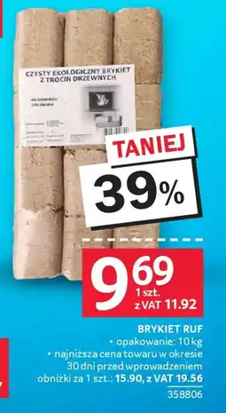 Selgros Brykiet RUF oferta