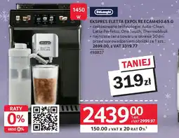 Selgros DeLonghi Ekspres Eletta Explore oferta