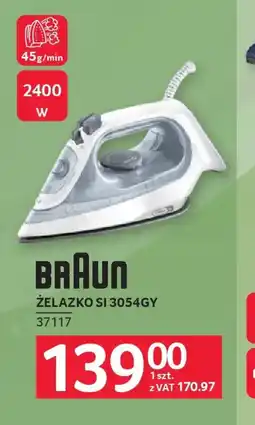 Selgros Zelazko Braun SI 3054GY oferta