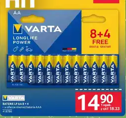 Selgros Varta Baterie LP AA oferta