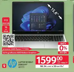 Selgros HP Laptop Ryzen 7 oferta