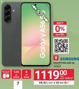 Selgros Samsung Smartfon A56 5G oferta