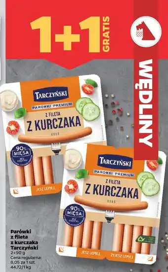 Parówki z fileta z kurczaka