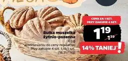 Netto Bułka muszelka żytnio-pszenna oferta