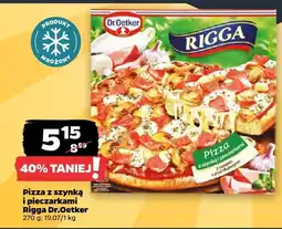 Netto Pizza z szynką i pieczarkami Rigga oferta