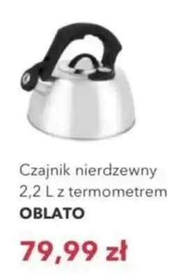 Nela Czajnik nierdzewny z termometrem OBLATO oferta