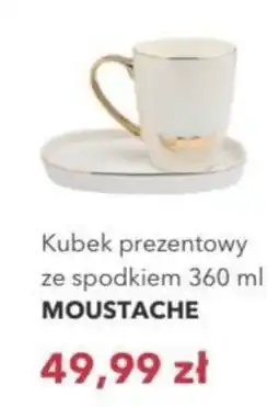 Nela Kubek prezentowy ze spodkiem MOUSTACHE oferta