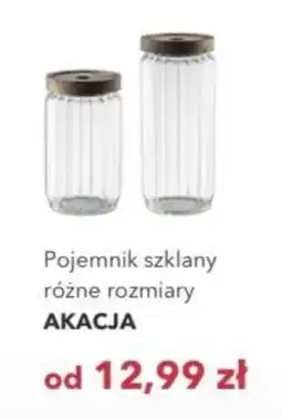 Nela Pojemnik szklany AKACJA oferta