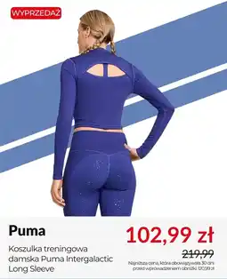 Intersport Puma Koszulka treningowa damska Puma Intergalactic Long Sleeve oferta