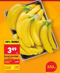 Biedronka Banan na wagę oferta