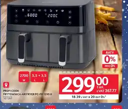 Selgros Frytownica Air Fryer Profi Cook PC-FR 1295 H oferta