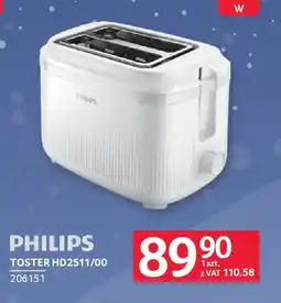 Selgros Philips Toster HD2511/00 oferta