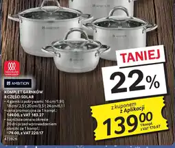 Selgros Ambition Komplet garnków Solar oferta