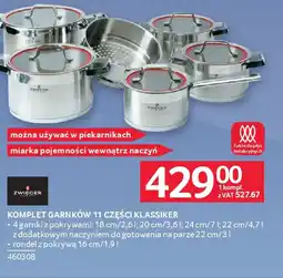 Selgros Zwieger Komplet garnków Klassiker oferta