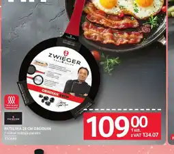 Selgros Zwieger Patelnia 28 cm Obsidian oferta
