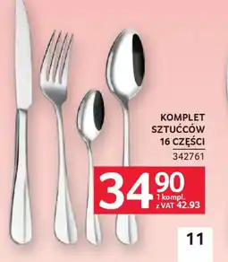 Selgros Komplet sztućców oferta