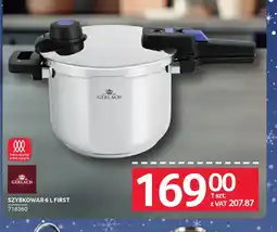 Selgros Gerlach Szybkowar 6 L First oferta