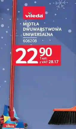 Selgros Vileda Miotła dwuwarstwowa uniwersalna oferta