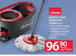 Selgros Vileda Komplet mop obrotowy Turbo 3w1 oferta
