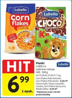 Intermarche Płatki śniadaniowe wybrane rodzaje oferta