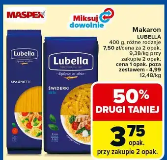 Makaron LUBELLA ŚWIDERKI różne rodzaje